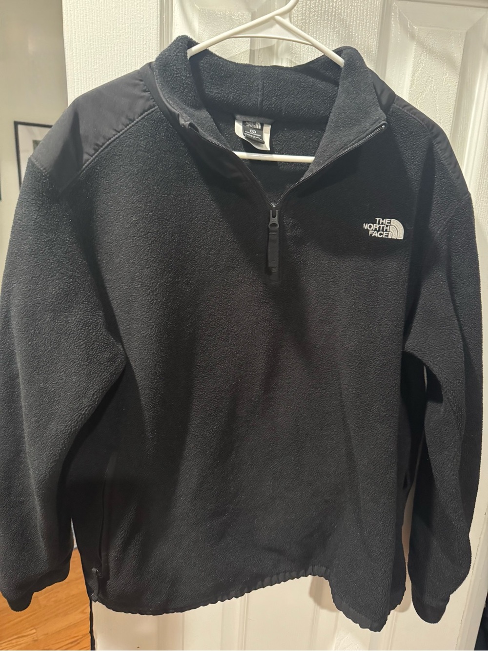 The North Face Black Half-Zip Fleece Pullover
